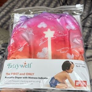 Fairwell Blue and White Reusable Diaper